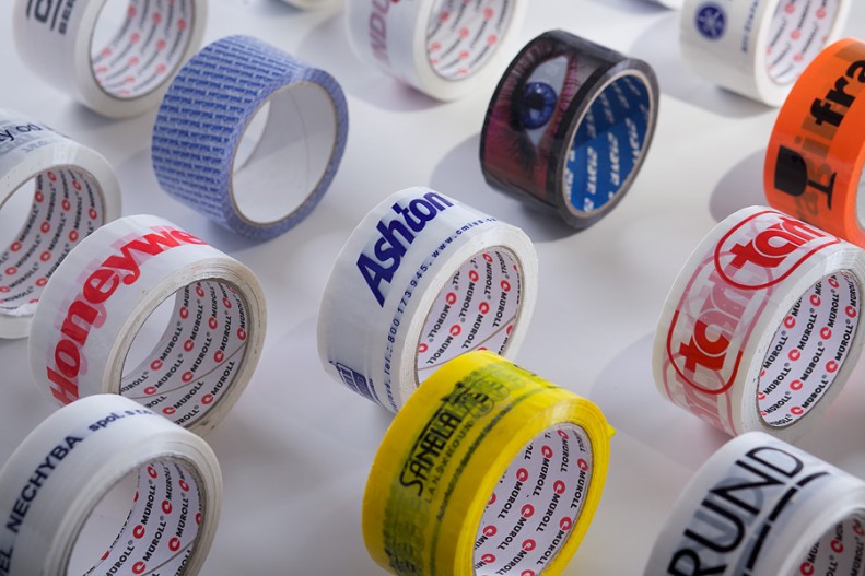 Potlačené lepiace pásky Potlačené lepiace pásky